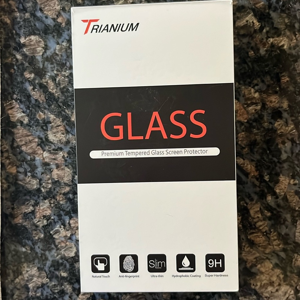 One iPhone 11 premium tempered glass screen protector